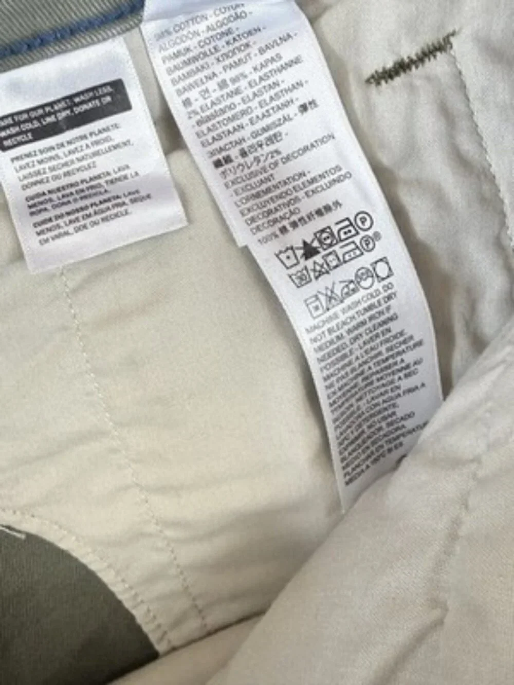 Levis XX Chino Standard Taper Pants 34x30 Green